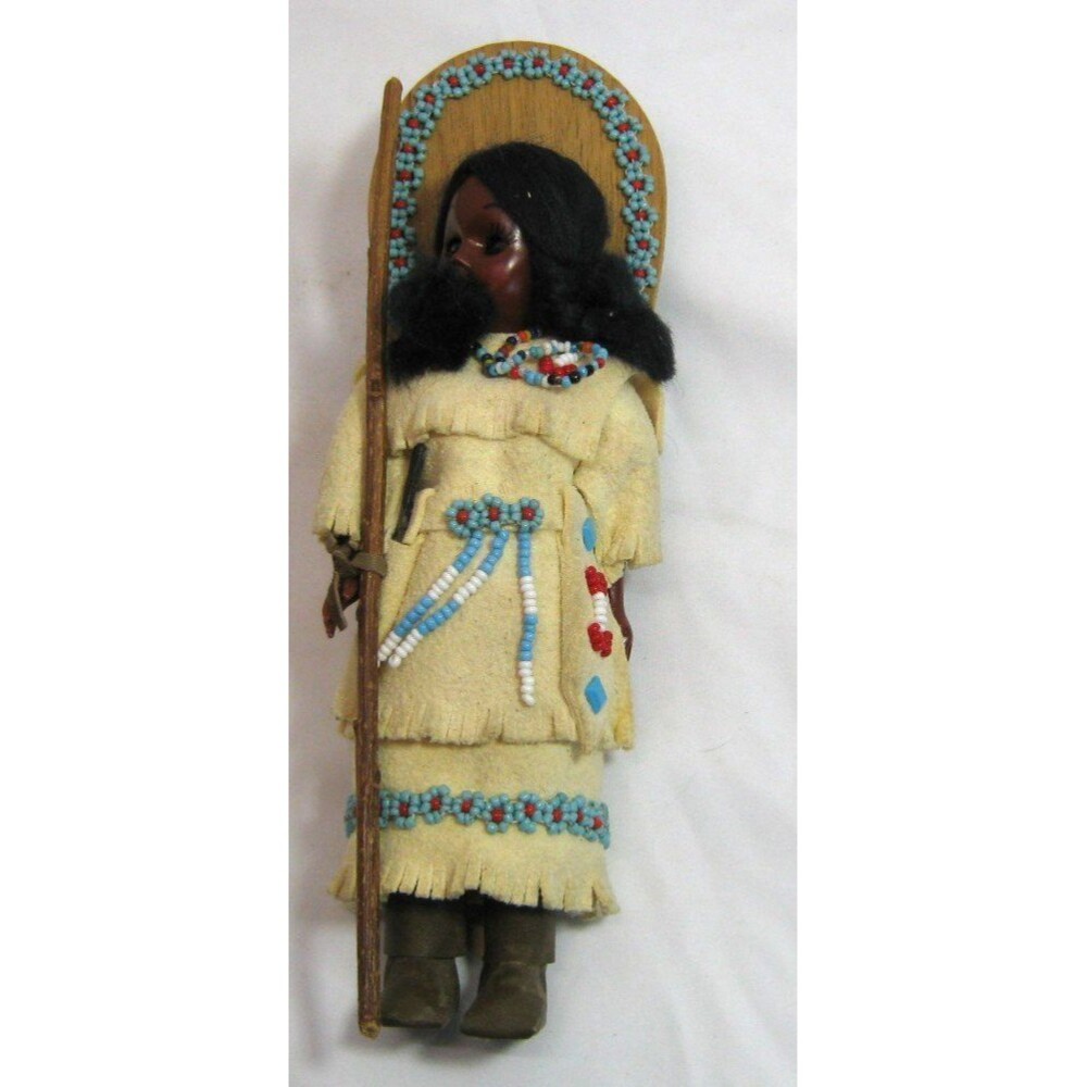 Vintage 1986 Carlson Dolls Co Sacajawea Lewis Clark Expedition Native American